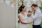 A Simple & Charming DIY Backyard Wedding