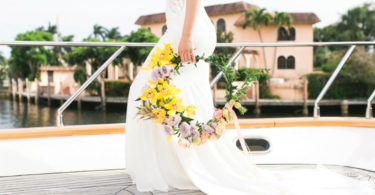 Bright & Summery Boat Wedding Inspo