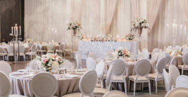 A Delicate Pink Wedding with Chic Details