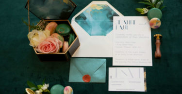 Elegant Emerald Versailles Wedding Theme