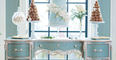 Baby Blue Wedding Cakes