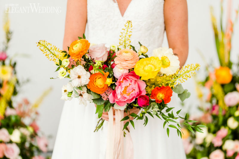 Bright & Colourful Wedding Inspo For Summer