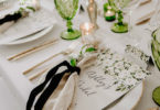 Refreshing Black & Green Bridal Shower