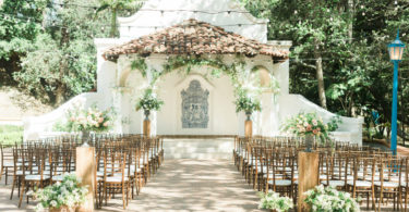 Natural California Wedding with Organic Florals