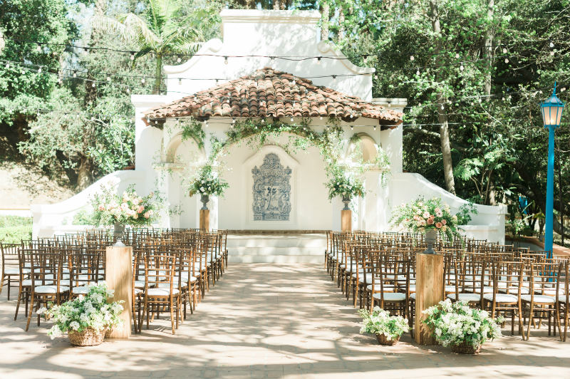 Natural California Wedding with Organic Florals