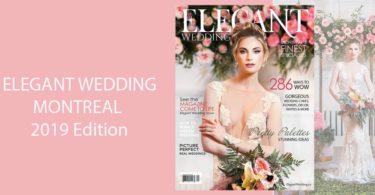 wedding magazine cover elegant wedding