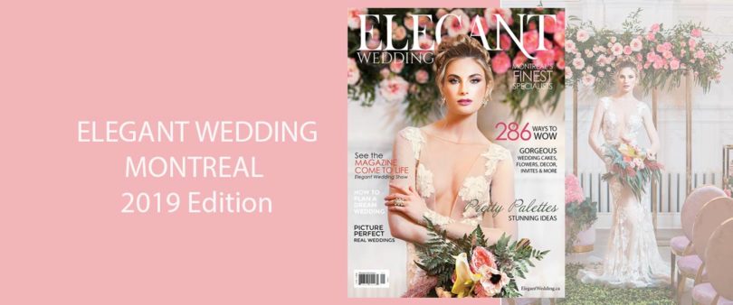 wedding magazine cover elegant wedding