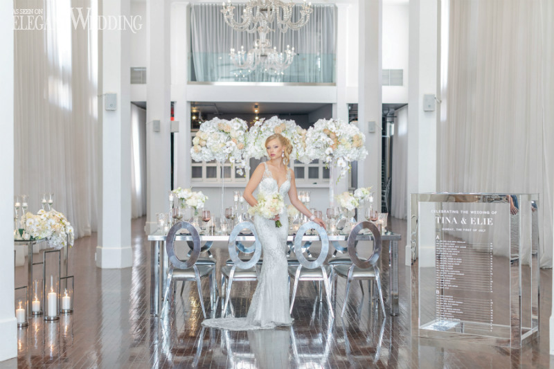 Luxe & Modern Mirror Wedding Inspiration