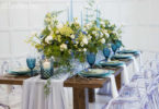 Soft Blue Wedding with Garden Vibes