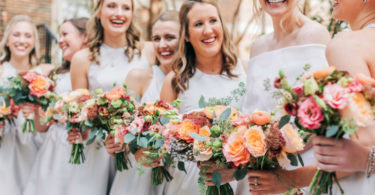 Bold & Colourful Fall Wedding in Memphis