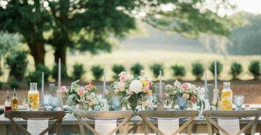 Modern Mediterranean Wedding in the Countryside