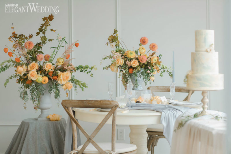 Warm Organic Autumn Wedding Inspiration