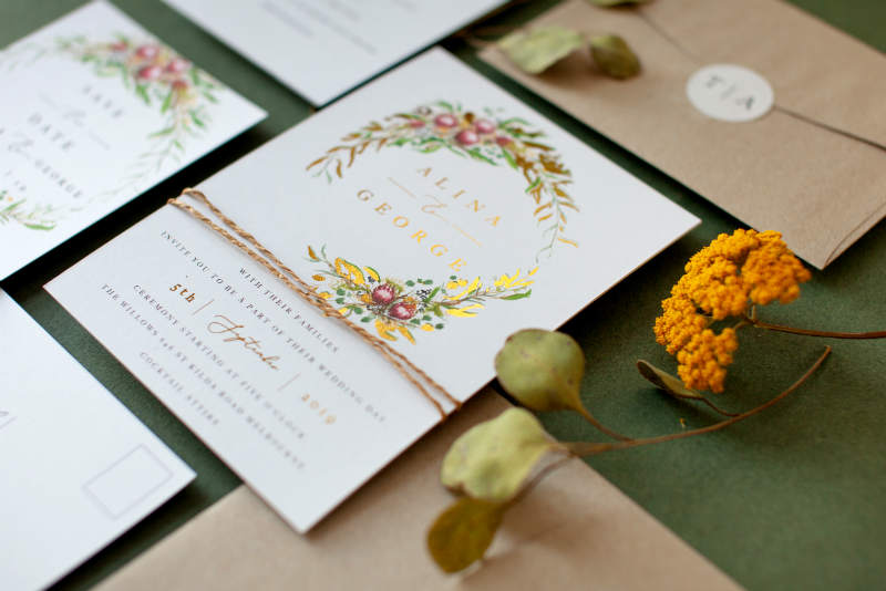 2020 wedding stationery & signage