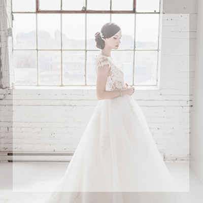 elegant wedding bridal boutique