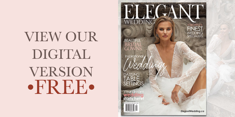 elegant wedding toronto digital magazine