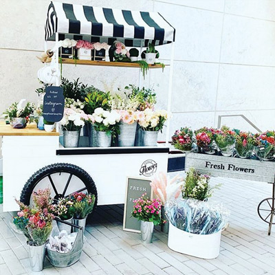 pop up flower shop