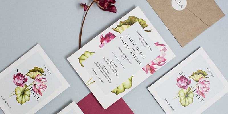 wedding invitations and stationery