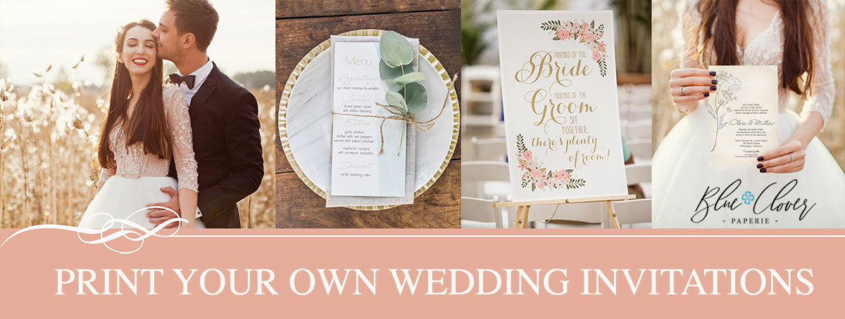 print your own wedding invitations