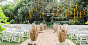 romantic wedding with boho vides