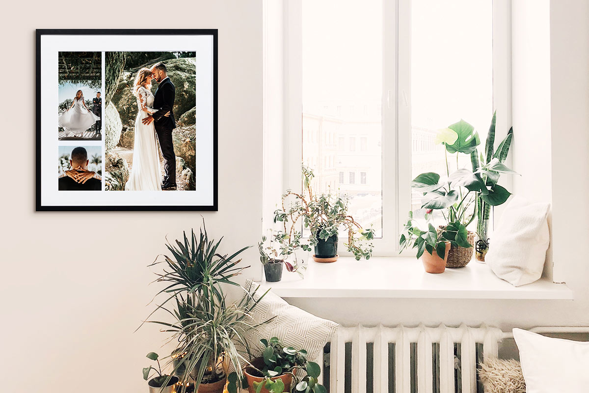 canvaspop to frame your wedding photos