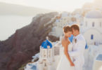 destination wedding in santorini