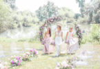 whimsical garden wedding