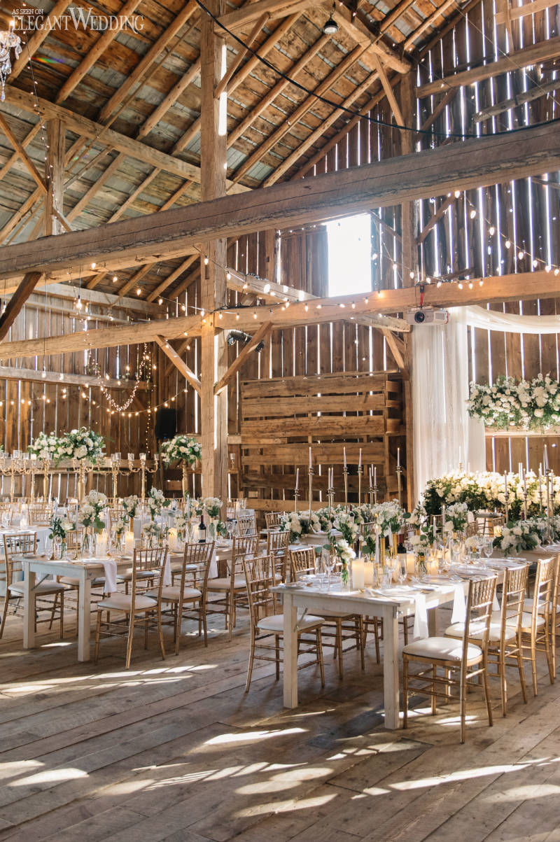 barn wedding theme