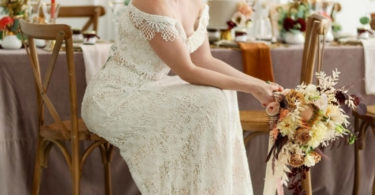 bohemian wedding dress