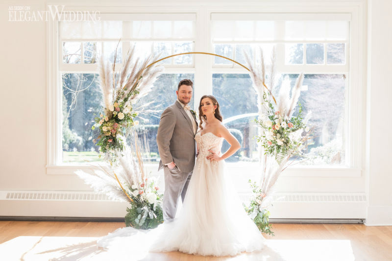 PAMPAS GRASS WEDDING CEREMONY