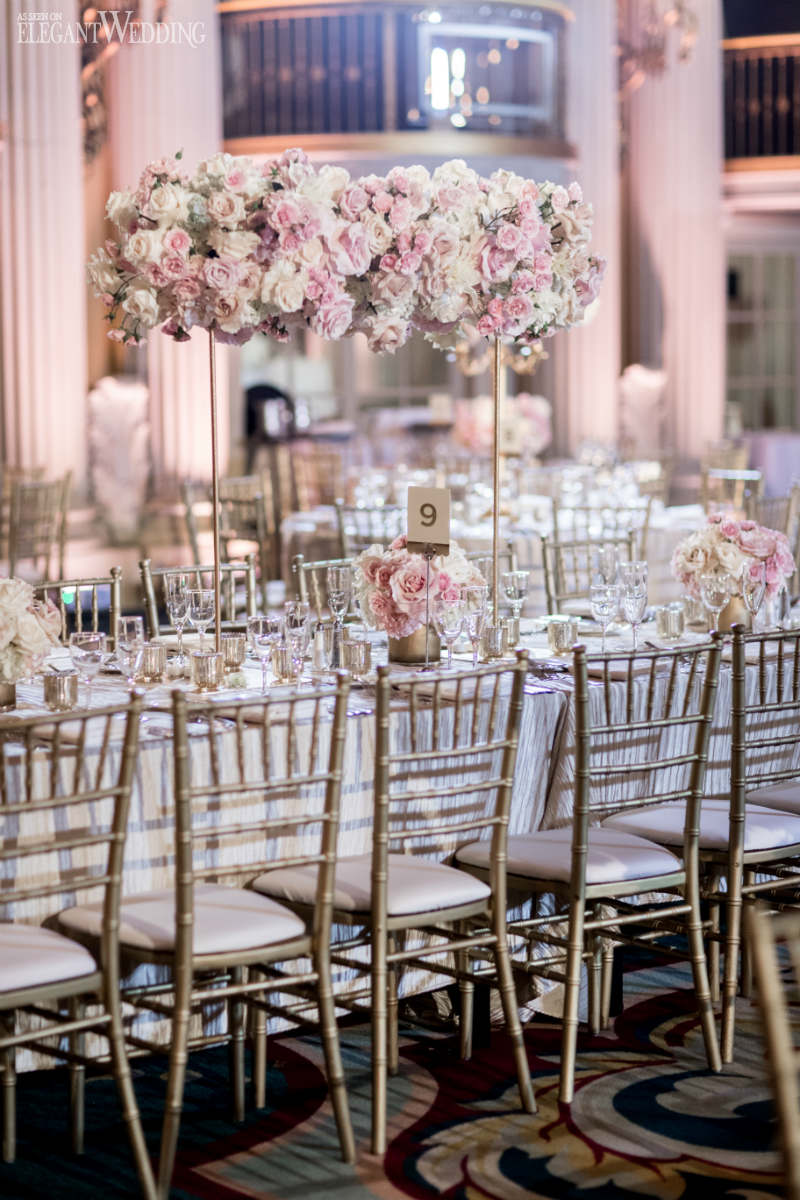 classic pink wedding theme