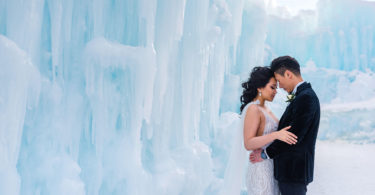 ice castle wedding theme