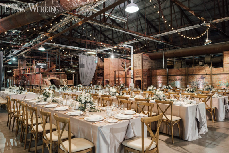 planning a wedding reception with lights