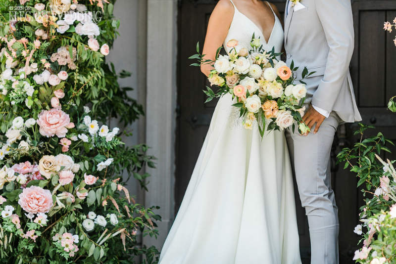 bridal bouquet for garden wedding