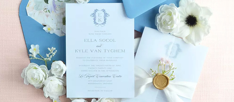 Ella & Kyle Wedding Invitations