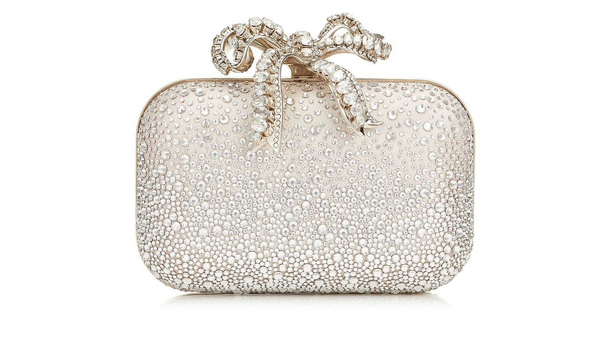 jimmy choo wedding handbag