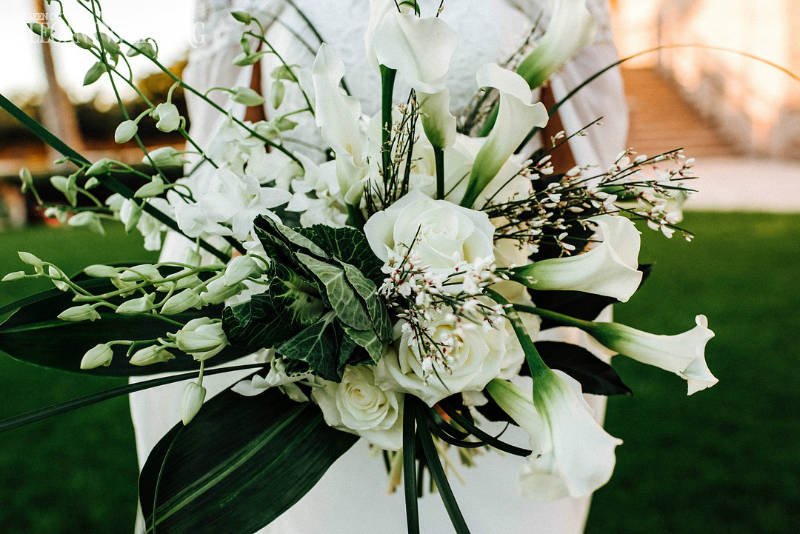 tropical wedding bouquet