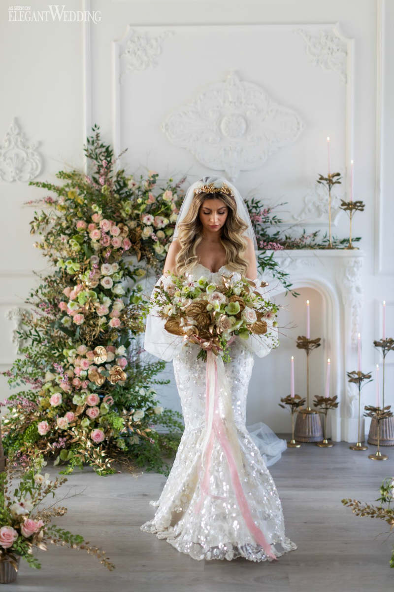 Modern renaissance wedding dress sale