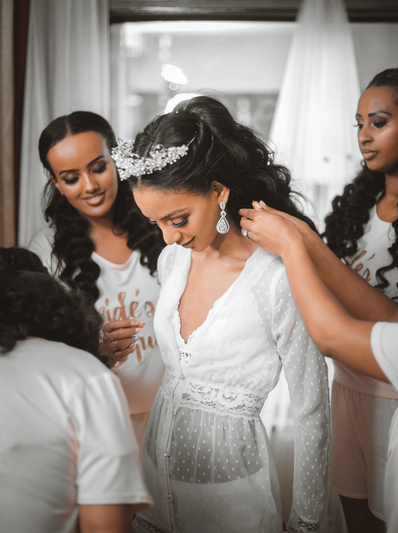 Bride planning a wedding when she's a student