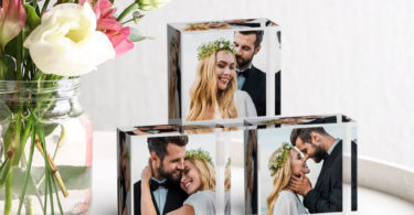 wedding photos into home decor