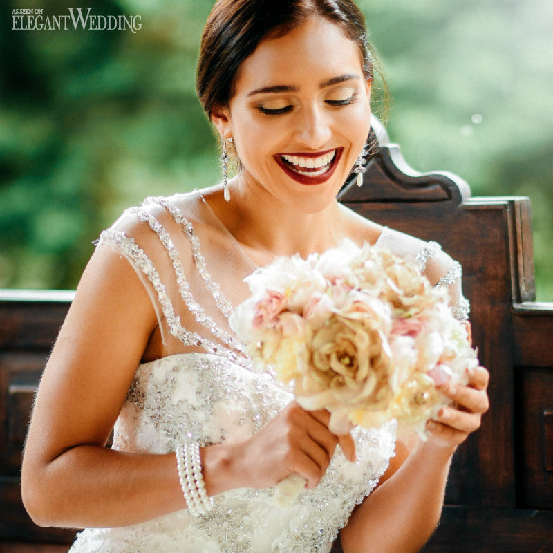 the perfect wedding smile white teeth