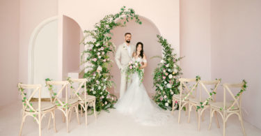 garden wedding ceremony theme