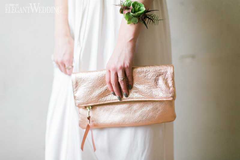 leather overnight clutch bag