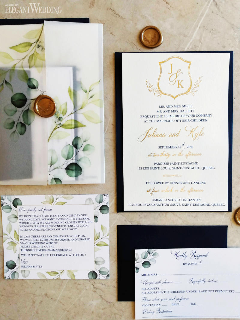 over the moon paper design. wedding invitations, montreal