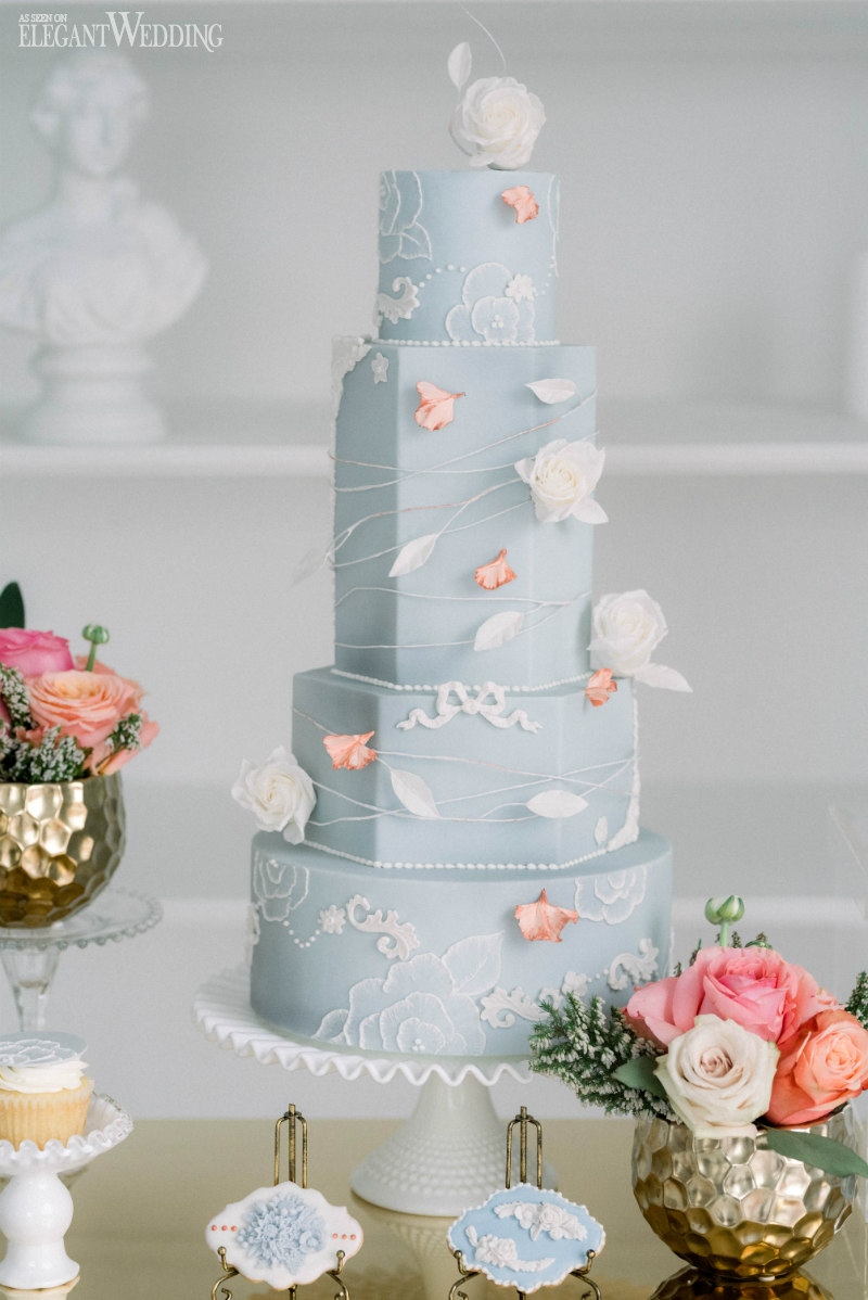 victorian wedding theme wedding cake