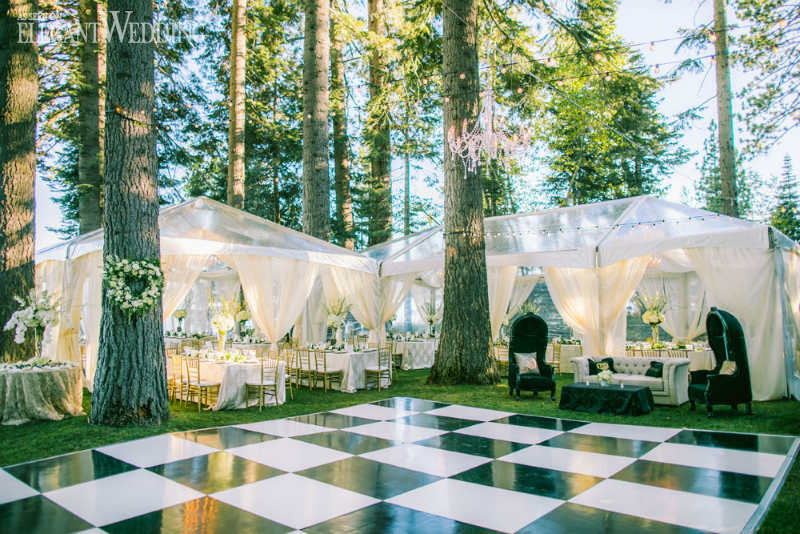 floor ideas for a pop up wedding