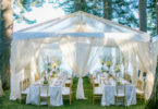 pop up tent wedding inspiration