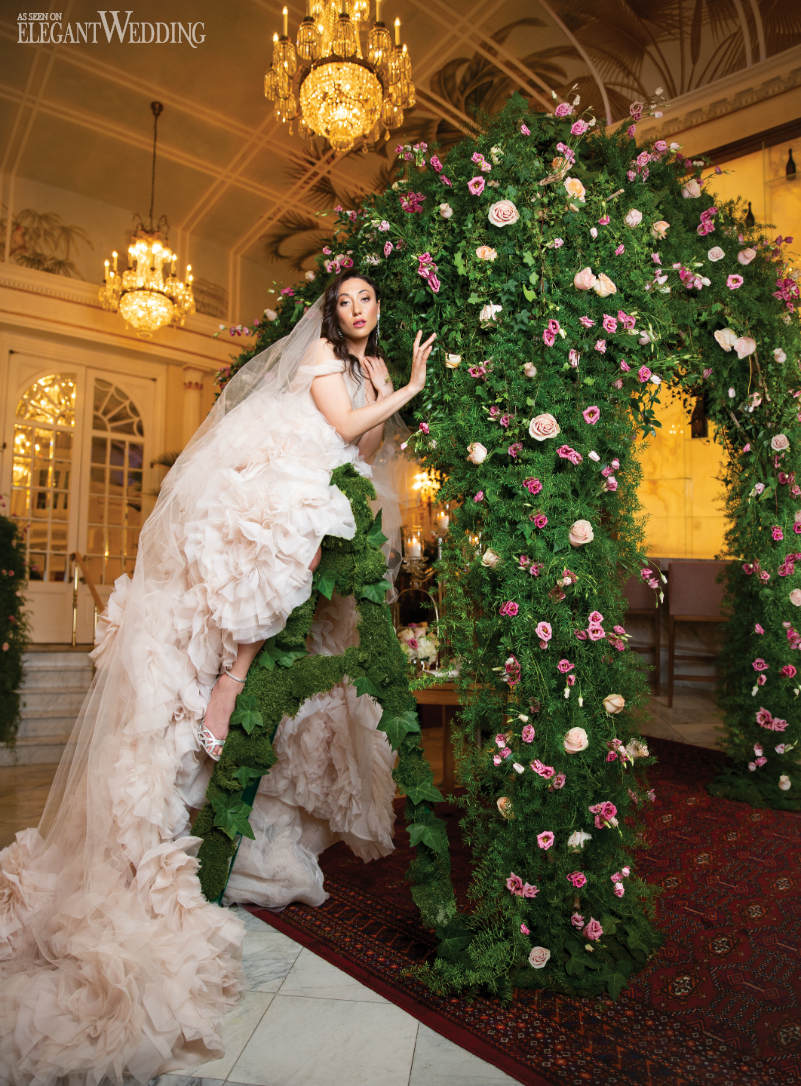 montreal florist Alain Simon Fleurs at The Ritz Carlton