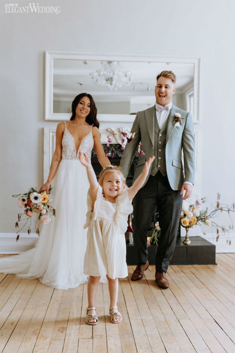 intimate brunch wedding