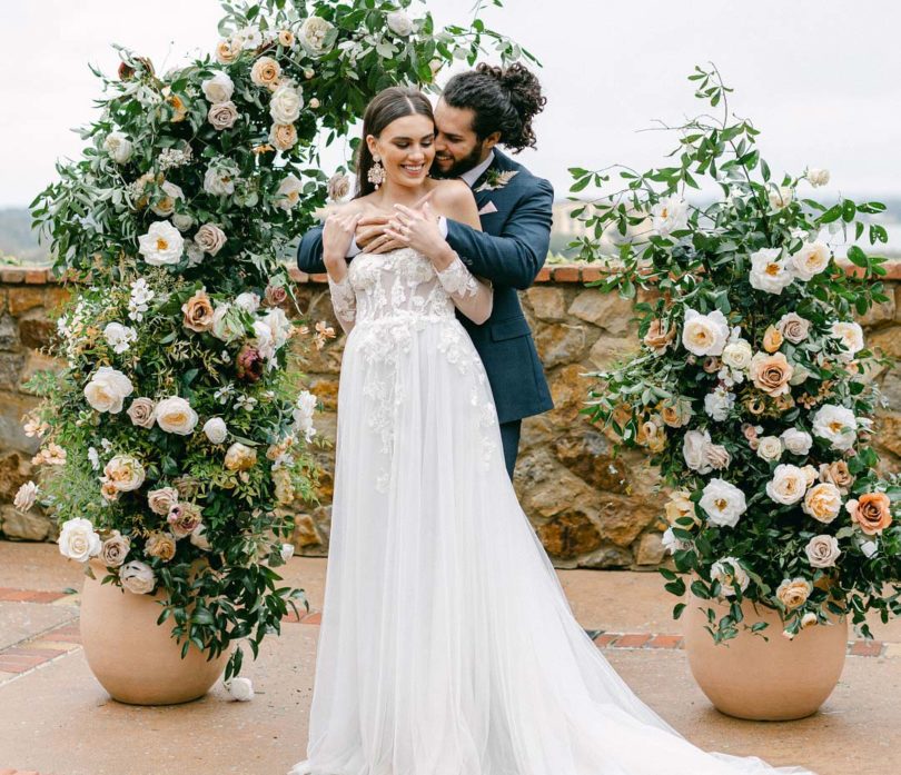 garden wedding ceremony