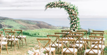 mountain top wedding ceremony